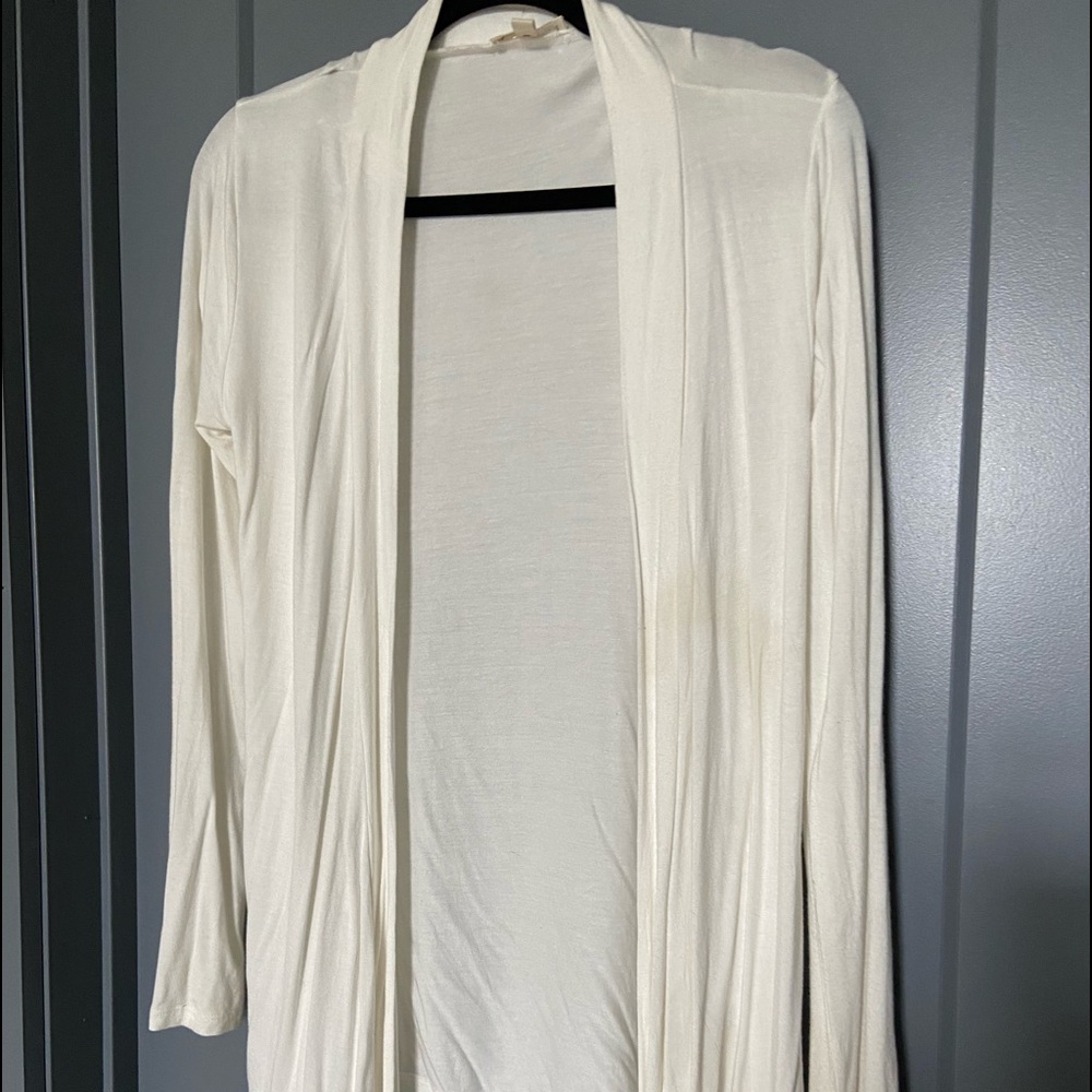 White Cardigan